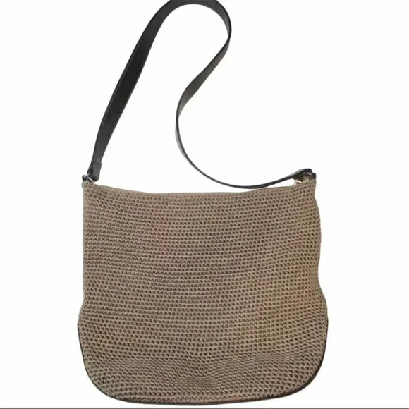 The‎ Sak Elliot Lucca light brown crochet handbag Boho - Picture 1 of 5